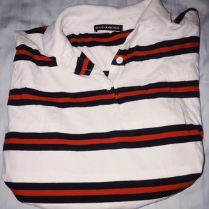 Brandy Melville cropped striped long sleeve